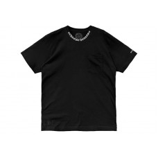 Chrome Hearts Short Sleeve Pocket Crew T-shirt Black