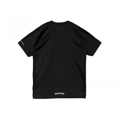 Chrome Hearts Short Sleeve Pocket Crew T-shirt Black