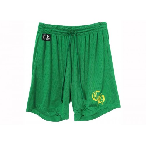 Chrome Hearts Short U Varsity Pants Green