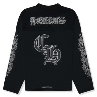 Chrome Hearts Stadium Mesh L/S Jersey Black