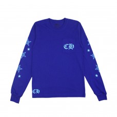 Chrome Hearts Star L/S T-shirt Blue