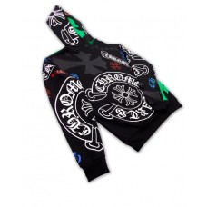 Chrome Hearts Stencil Hoodie Black