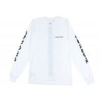 Chrome Hearts Tire Tracks L/S T-shirt White