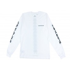 Chrome Hearts Tire Tracks L/S T-shirt White