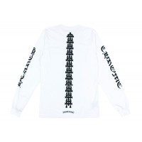 Chrome Hearts Tire Tracks L/S T-shirt White