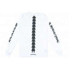Chrome Hearts Tire Tracks L/S T-shirt White