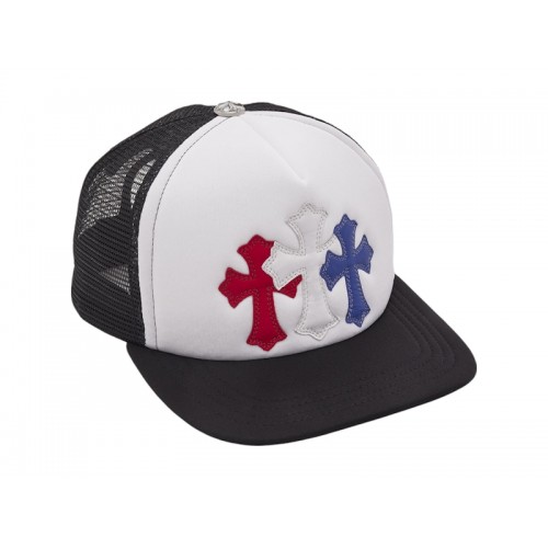 Chrome Hearts Trucker Hat Red/White/Blue