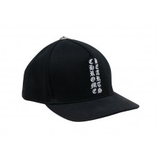 Chrome Hearts Vertical Logo Hat Black