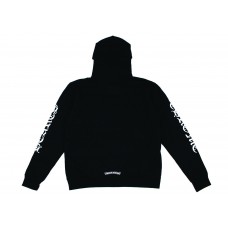 Chrome Hearts Vertical Logo Hoodie Black