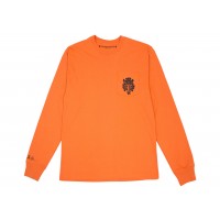 Chrome Hearts Vine Dagger L/S T-shirt Orange/Black