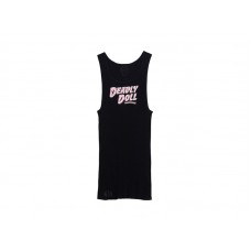 Chrome Hearts x Deadly Doll Tank Top Black/Pink