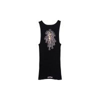 Chrome Hearts x Deadly Doll Tank Top Black/Pink