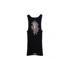 Chrome Hearts x Deadly Doll Tank Top Black/Pink