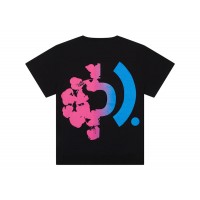 Denim Tears Bstroy Tears Crown Made of Cotton Tee Black