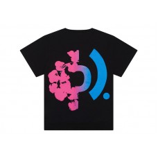 Denim Tears Bstroy Tears Crown Made of Cotton Tee Black