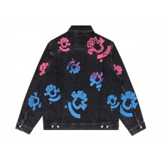 Denim Tears Bstroy Tears Type-2 Denim Trucker Jacket Washed Black