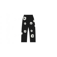 Denim Tears Cotton Wreath Baggy Sweatpants Black
