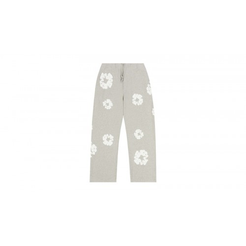Denim Tears Cotton Wreath Baggy Sweatpants Grey