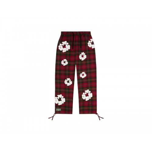 Denim Tears Cotton Wreath Pajama Pants Red