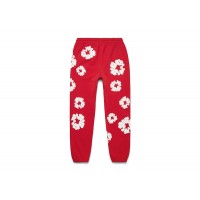 Denim Tears Cotton Wreath Sweatpant Red
