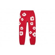 Denim Tears Cotton Wreath Sweatpant Red