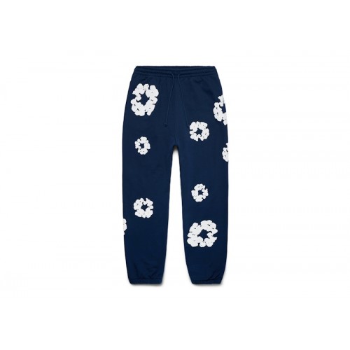 Denim Tears Cotton Wreath Sweatpants Navy Denim Tears Cotton Wreath Sweatpants Navy