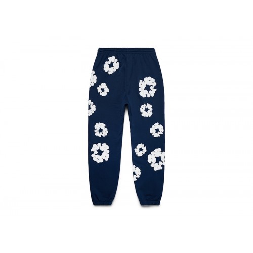 Denim Tears Cotton Wreath Sweatpants Navy Denim Tears Cotton Wreath Sweatpants Navy