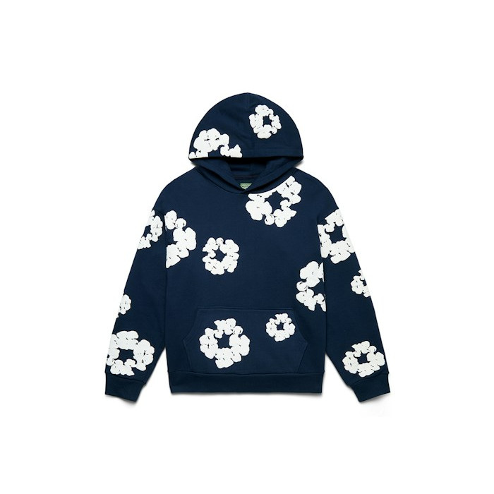 Свитшот Denim Tears Cotton Wreath Sweatshirt Navy Свитшот Denim Tears Cotton Wreath Sweatshirt Navy