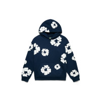Denim Tears Cotton Wreath Sweatshirt Navy