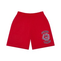 Denim Tears Denim University Mesh Shorts Red
