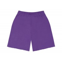 Denim Tears Denim University Sweat Shorts Purple