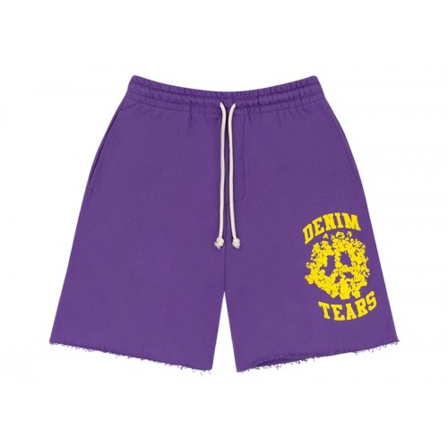 Denim Tears Denim University Sweat Shorts Purple