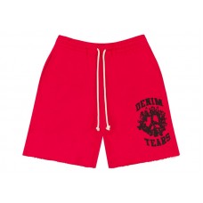 Denim Tears Denim University Sweat Shorts Red