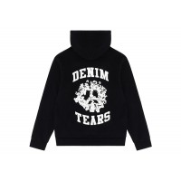 Denim Tears Denim University Zip Hoodie Black