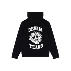 Denim Tears Denim University Zip Hoodie Black