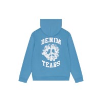 Denim Tears Denim University Zip Hoodie Light Blue