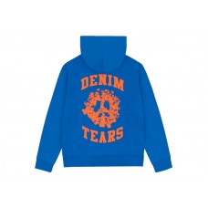 Denim Tears Denim University Zip Hoodie Royal Blue