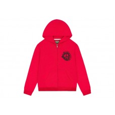 Denim Tears Denim University Zip Hoodie (SS24) Red