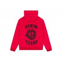 Denim Tears Denim University Zip Hoodie (SS24) Red