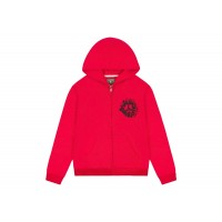 Denim Tears Denim University Zip Hoodie (SS24) Red