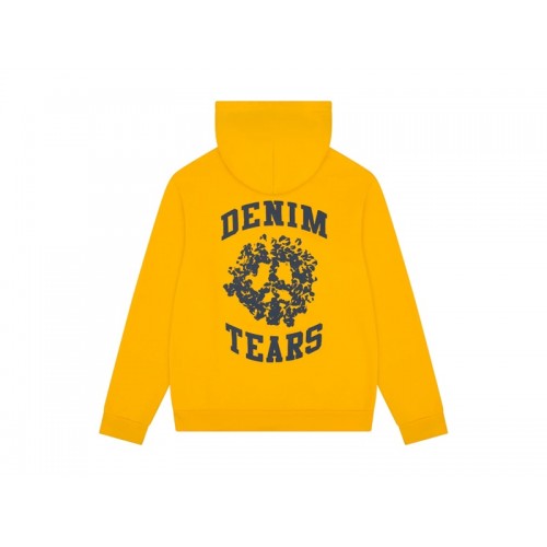 Denim Tears Denim University Zip Hoodie Yellow