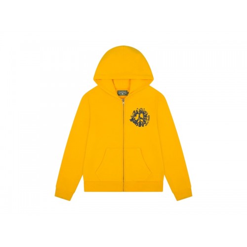 Denim Tears Denim University Zip Hoodie Yellow
