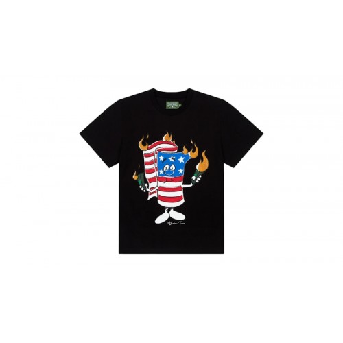 Denim Tears Firecracker Tee Black