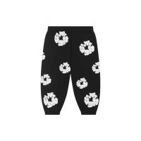 Denim Tears Kids Cotton Wreath Sweatpants Black