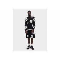 Denim Tears Long Sleeve Cotton Wreath T-shirt Black