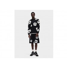 Denim Tears Long Sleeve Cotton Wreath T-shirt Black