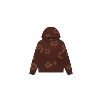 Denim Tears Mono Cotton Wreath Hoodie Brown