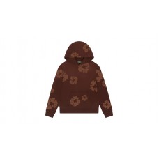 Denim Tears Mono Cotton Wreath Hoodie Brown