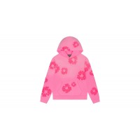 Denim Tears Mono Cotton Wreath Hoodie Pink