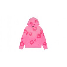 Denim Tears Mono Cotton Wreath Hoodie Pink